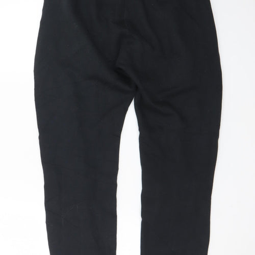 McKenzie Men's Black Jogger Trousers M Regular Fit Fleece Casual