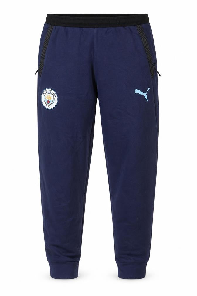 Puma Teens Blue Jogger Trousers Manchester City L