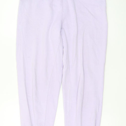 Topshop Women’s Purple Jogger Trousers Size S Comfortable Casual