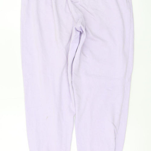 Topshop Women’s Purple Jogger Trousers Size S Comfortable Casual