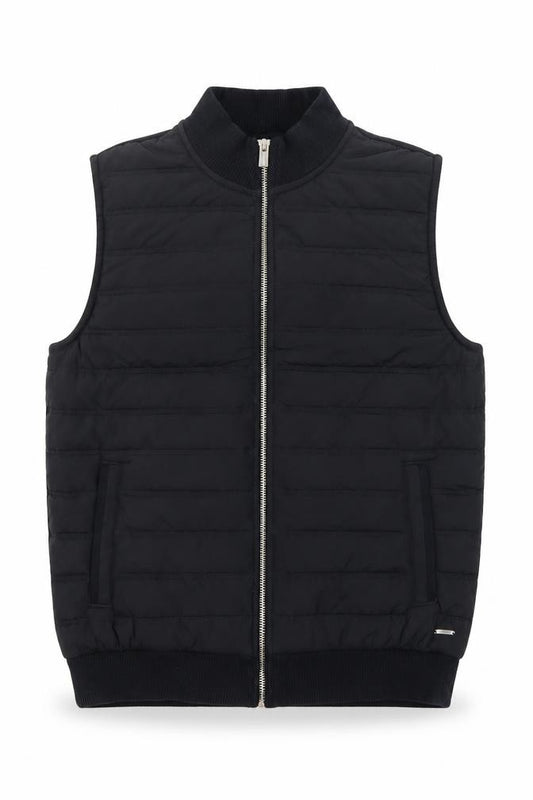 Marks and Spencer Men’s Black Puffer Waistcoat M Full Zip