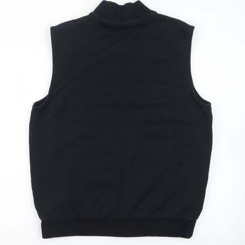 Marks and Spencer Men’s Black Puffer Waistcoat M Full Zip