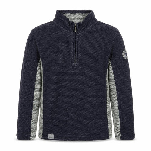 Weird Fish Boys Navy 1/2 Zip Pullover Jumper Size 11-12 Years