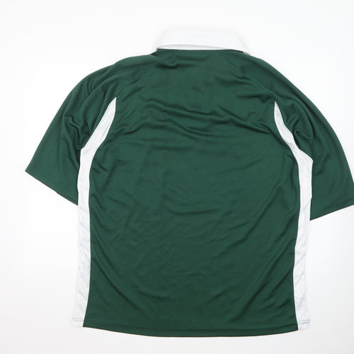 Full Time Rugby Ireland Green Short Sleeve Polo Shirt Men’s XL