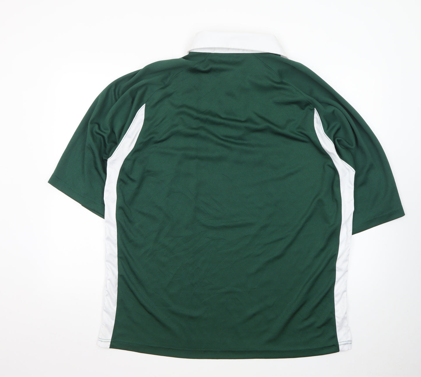 Full Time Rugby Ireland Green Short Sleeve Polo Shirt Men’s XL