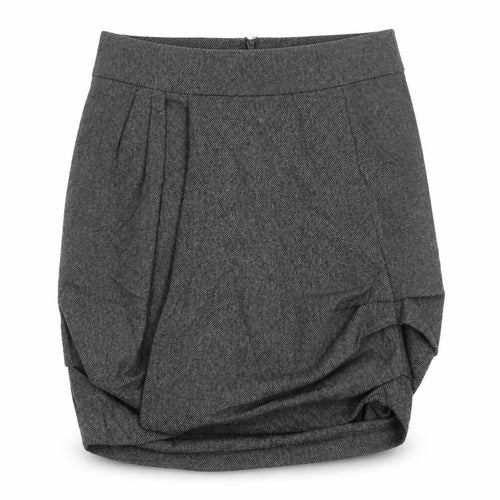 Fullcircle Women's Grey Tweed Bubble Hem Skirt Size 14