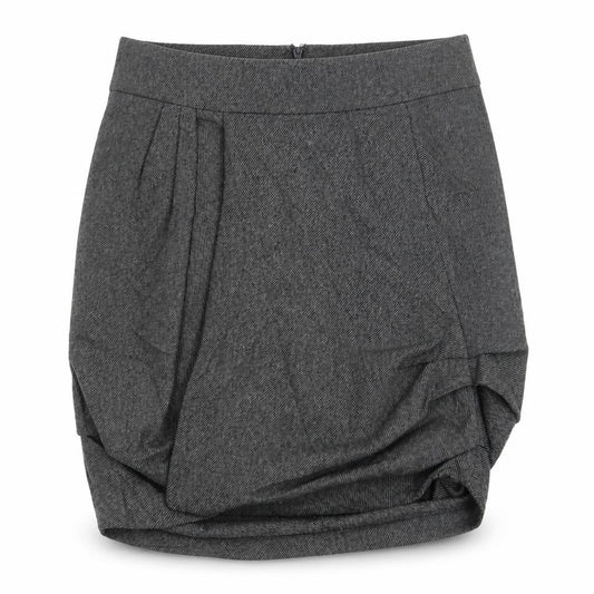 Fullcircle Women's Grey Tweed Bubble Hem Skirt Size 14