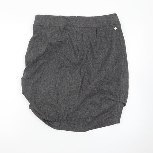 Fullcircle Women's Grey Tweed Bubble Hem Skirt Size 14