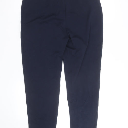 Roman Blue Slim Fit Women's Trousers Size 12 Stretch Comfort