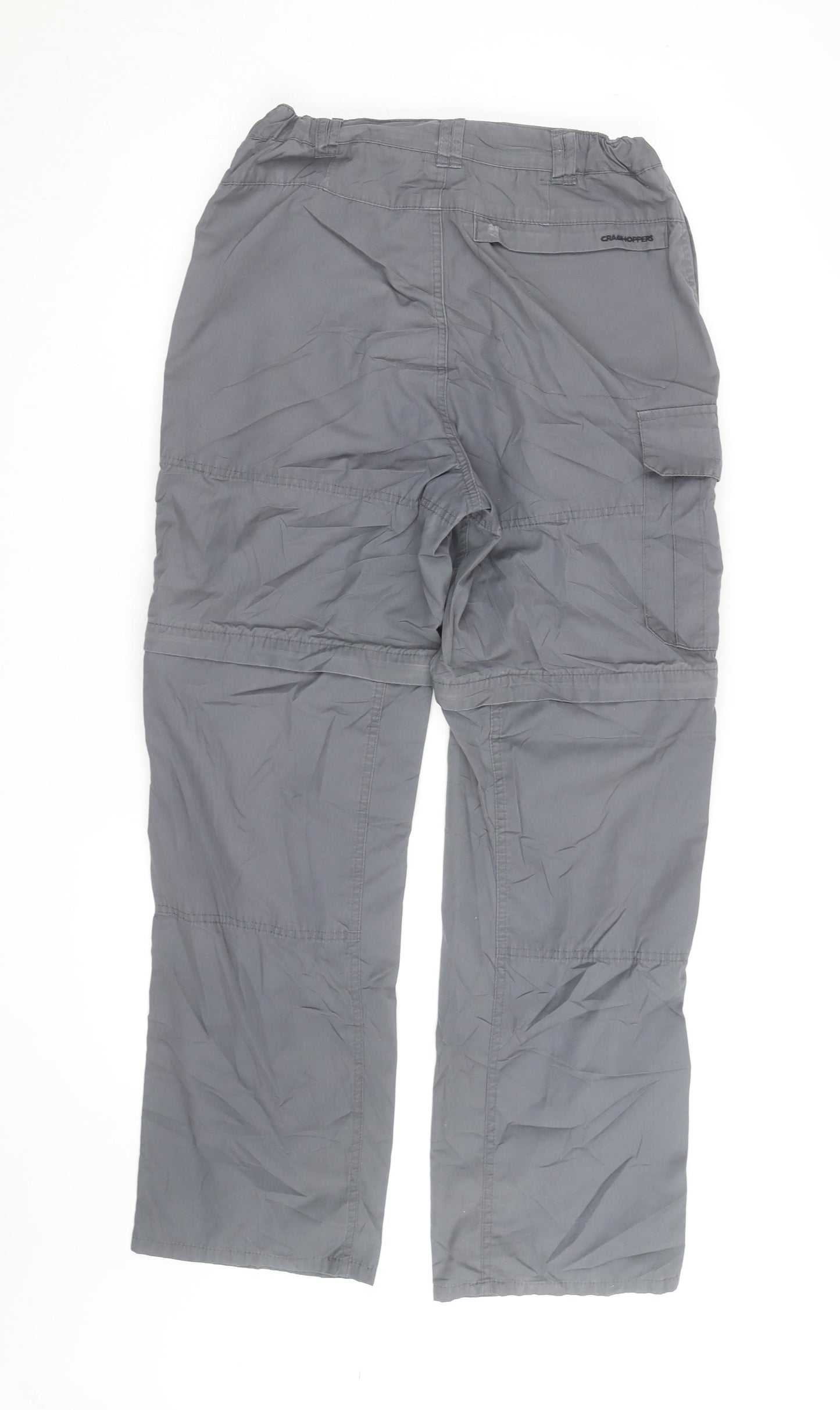 Craghoppers Mens Grey Convertible Cargo Trousers M Regular