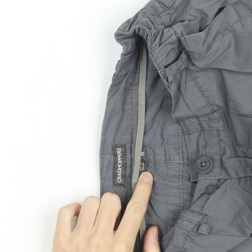 Craghoppers Mens Grey Convertible Cargo Trousers M Regular