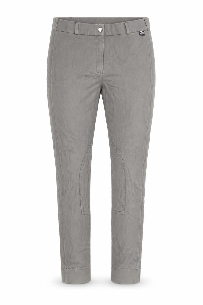 Whitaker Womens Grey Breeches UK 28 Riding Trousers Cotton Blend