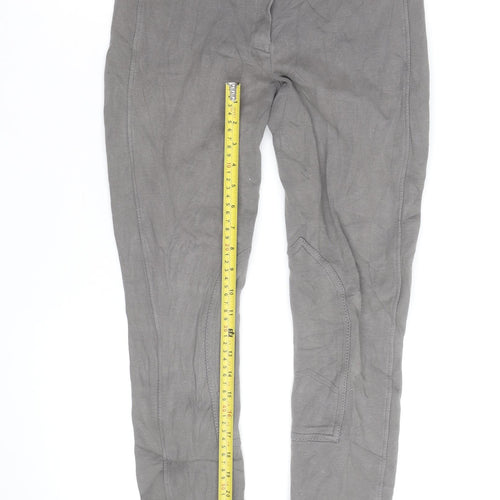 Whitaker Womens Grey Breeches UK 28 Riding Trousers Cotton Blend