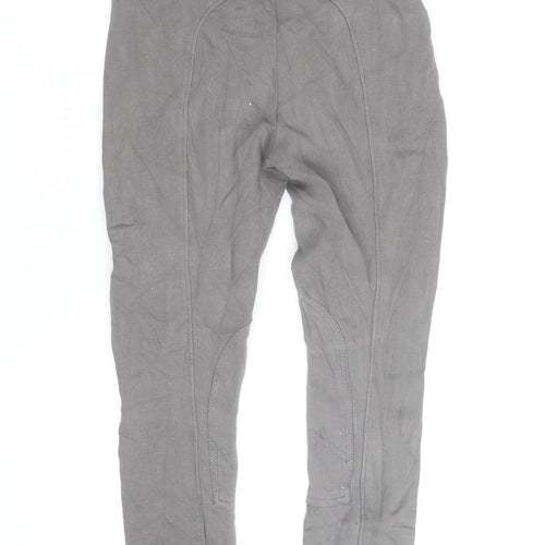 Whitaker Womens Grey Breeches UK 28 Riding Trousers Cotton Blend