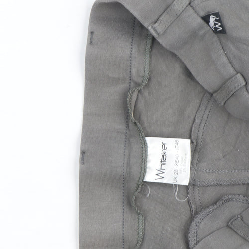 Whitaker Womens Grey Breeches UK 28 Riding Trousers Cotton Blend