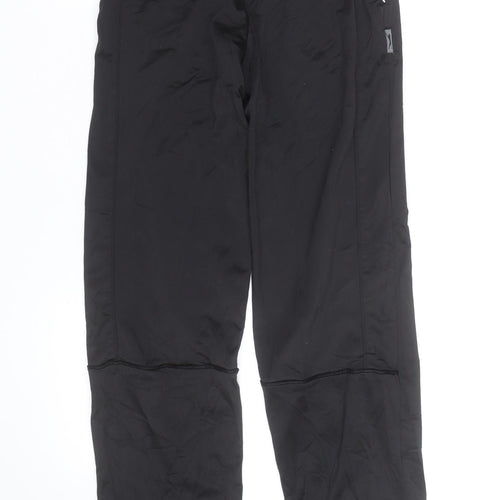Slazenger Men's Black XS Track Pants Quick Dry Activewear Trousers