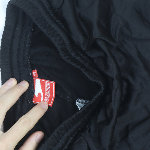 Slazenger Men's Black XS Track Pants Quick Dry Activewear Trousers