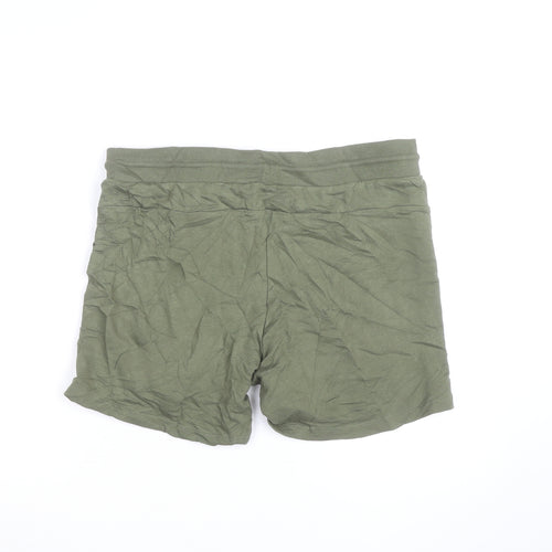Jack & Jones Men's Green Athletic Shorts L Regular Fit Drawstring