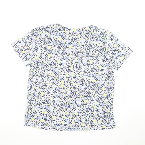 Marks and Spencer Women's Multicoloured Animal Print T-Shirt Size 12