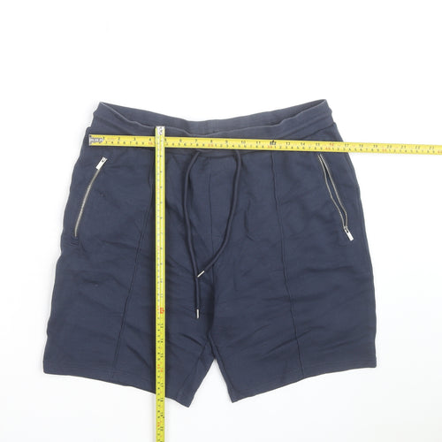 Marks and Spencer Autograph Men’s Blue Sweat Shorts Medium