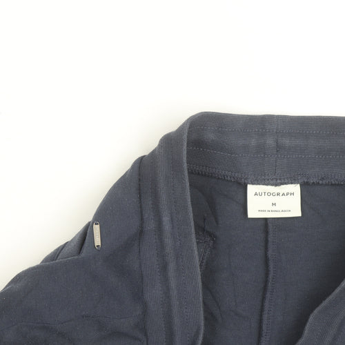 Marks and Spencer Autograph Men’s Blue Sweat Shorts Medium