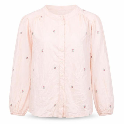 Marks and Spencer Women’s Pink Embroidered Cotton Tunic Blouse Size 6