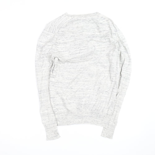 Superdry Men's Grey Small Crew Neck Pullover Jumper