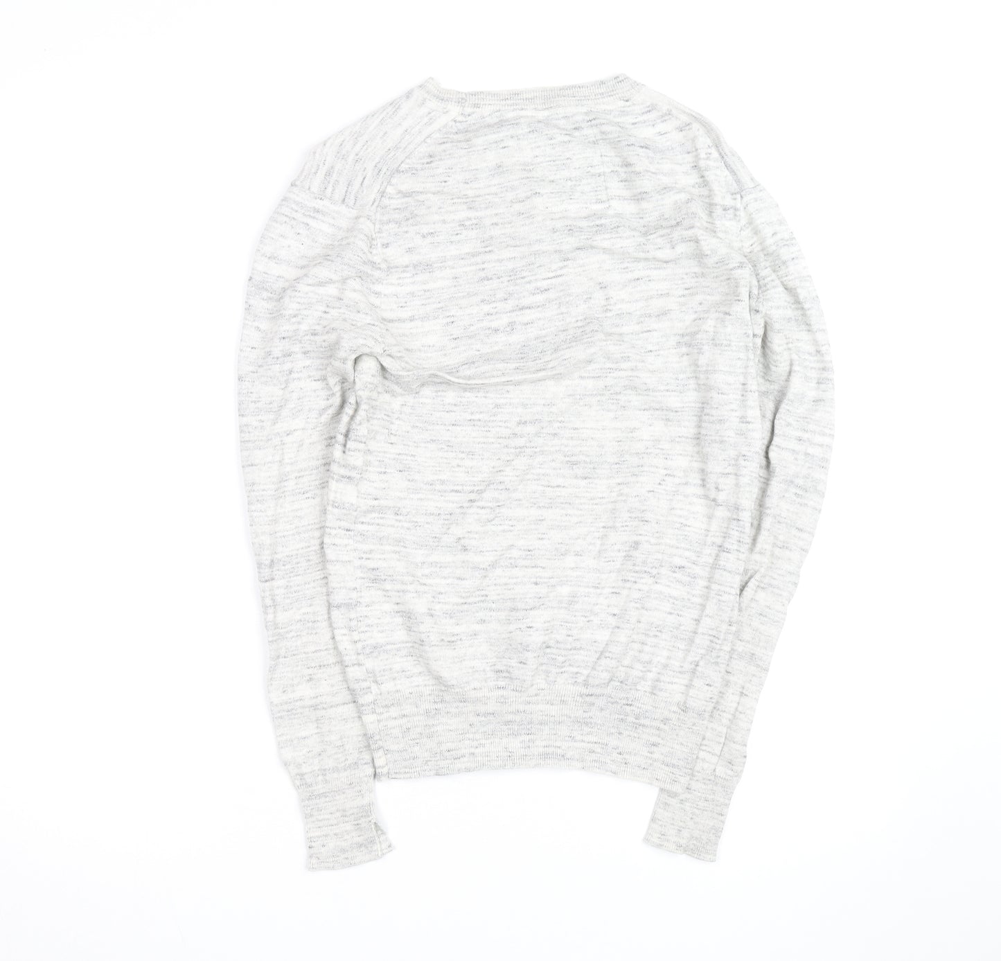 Superdry Men's Grey Small Crew Neck Pullover Jumper