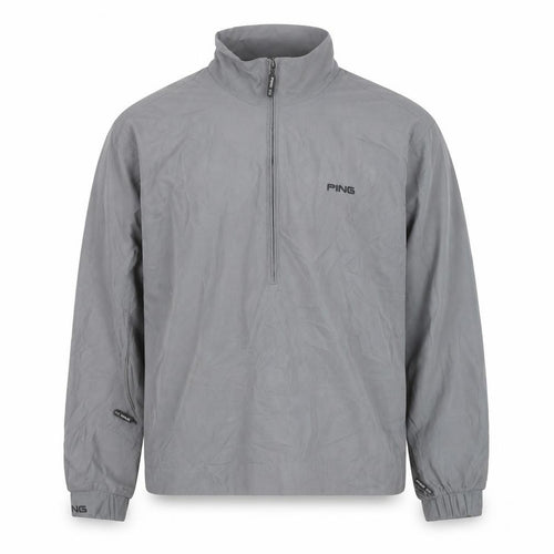 PING Men's Grey Small Windbreaker Golf Jacket Lightweight