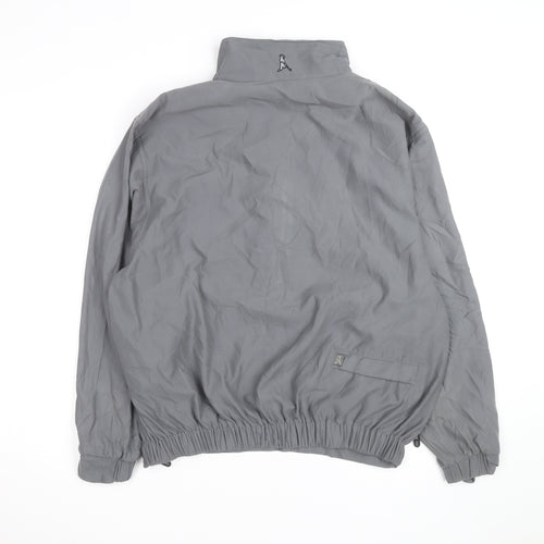 PING Men's Grey Small Windbreaker Golf Jacket Lightweight
