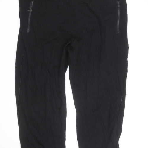 Marks and Spencer Women’s Black Cropped Stretch Trousers Size 22