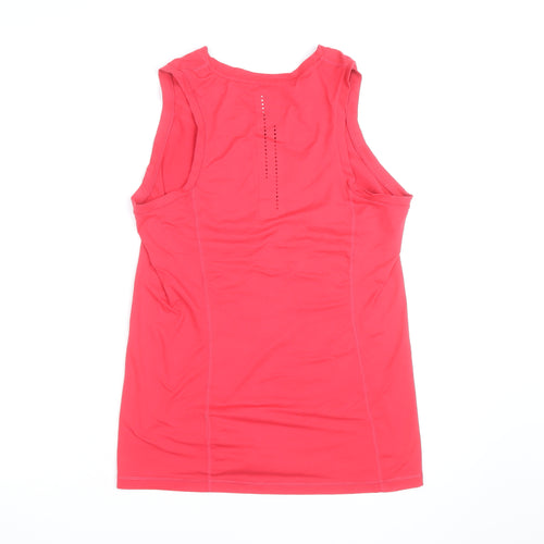 Nike Womens Pink Dri-FIT Sleeveless Tank Top Size L