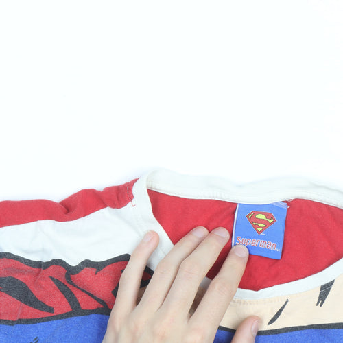 Cedarwood State Men's Multicoloured Superman Graphic T-Shirt M