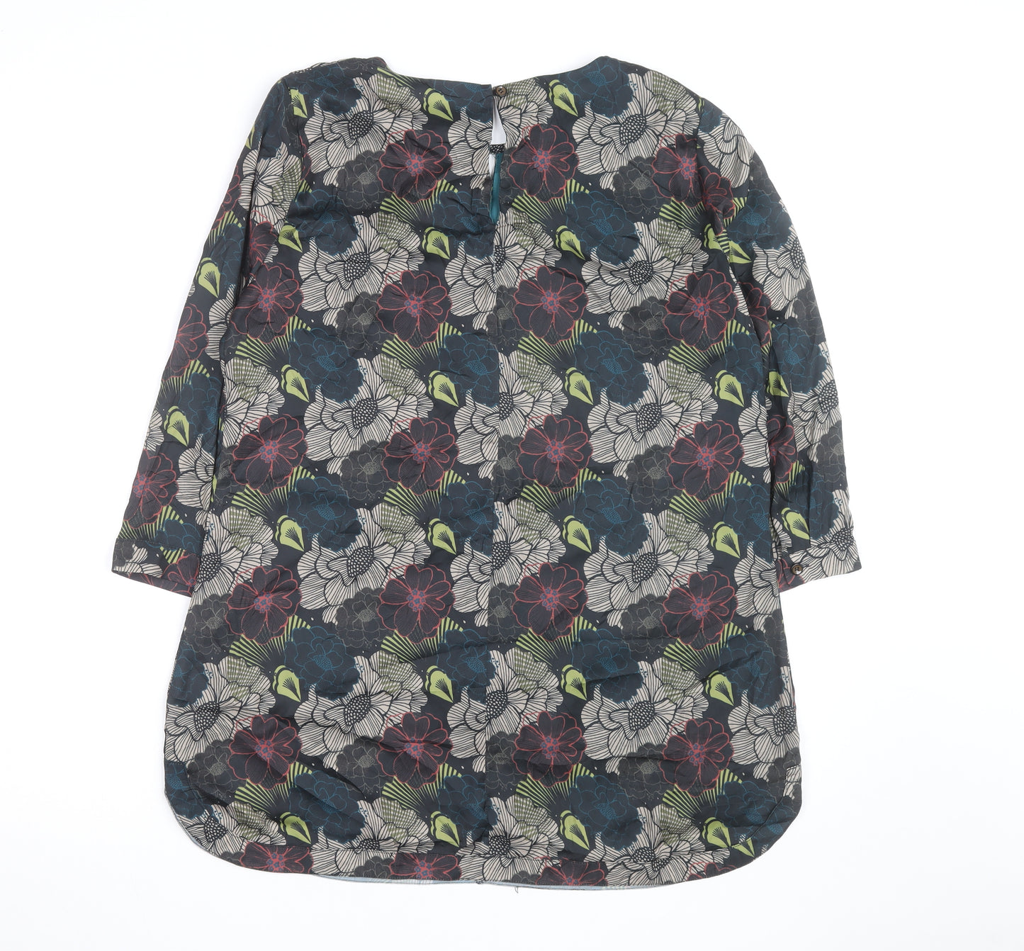 Ness Women’s Multicoloured Floral Tunic Blouse UK 12