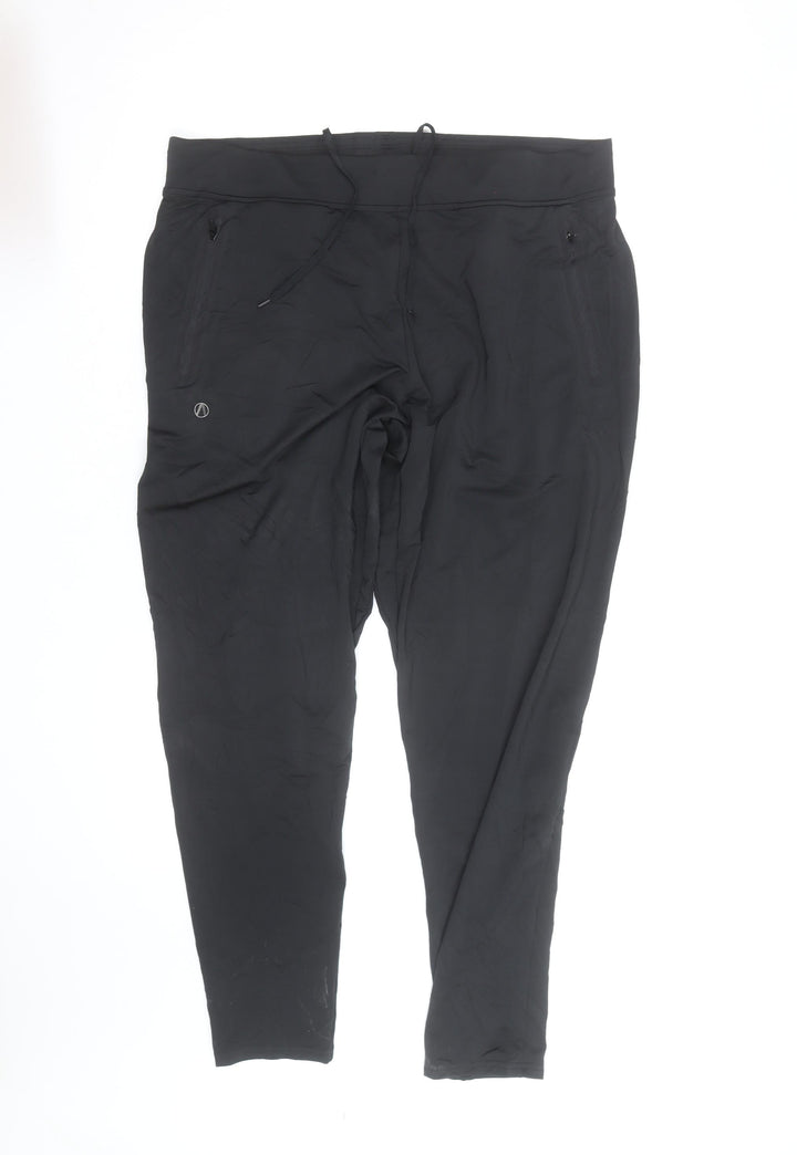 Marks and Spencer Women’s Black XL Active Jogger Trousers