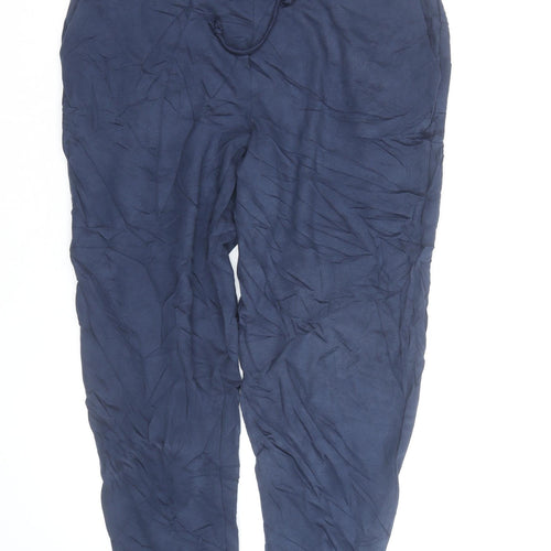 Marks and Spencer Women’s Blue Jersey Jogger Trousers Size 16