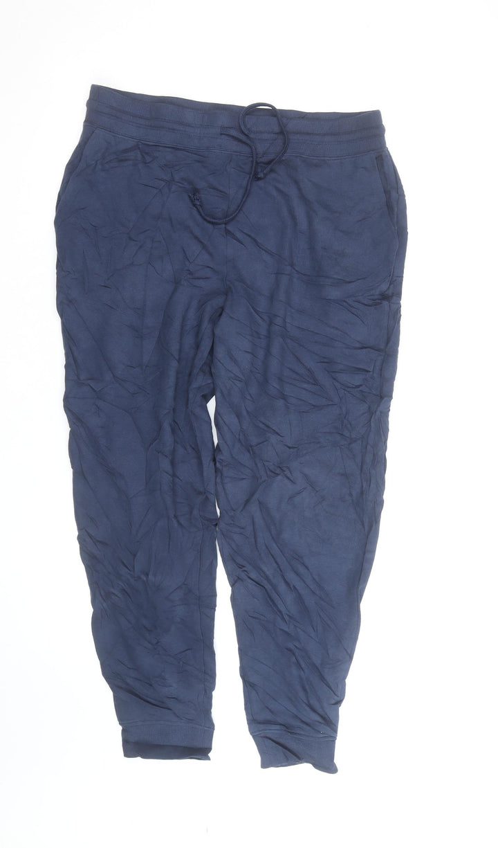 Marks and Spencer Women’s Blue Jersey Jogger Trousers Size 16