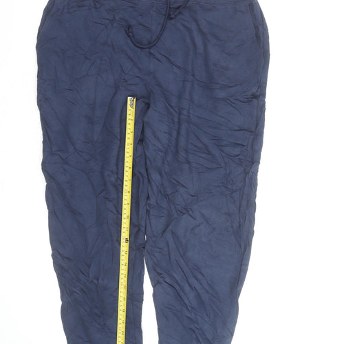 Marks and Spencer Women’s Blue Jersey Jogger Trousers Size 16