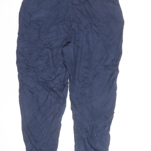 Marks and Spencer Women’s Blue Jersey Jogger Trousers Size 16