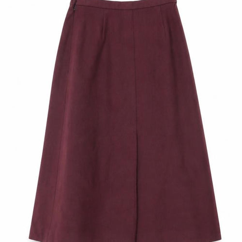 Planet Women’s Red Wool A-Line Midi Skirt Size 8