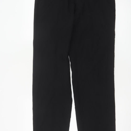 Marks and Spencer Men's Black 32x33 Tailored Dress Trousers