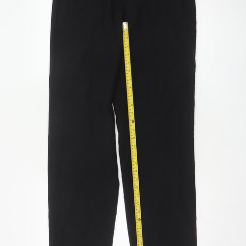 Marks and Spencer Men's Black 32x33 Tailored Dress Trousers
