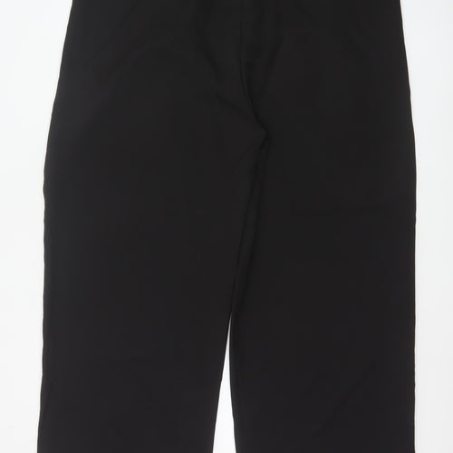 Simply Be Women’s Black Size 20 Pleated Trousers Polyester Blend