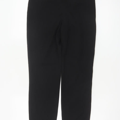 H&M Women’s Black Slim Fit Ponte Trousers Size 8