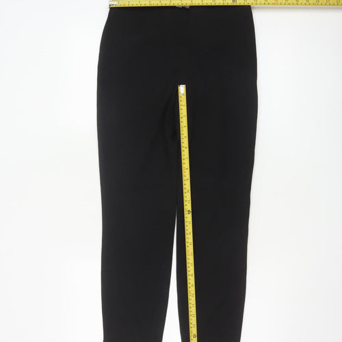H&M Women’s Black Slim Fit Ponte Trousers Size 8