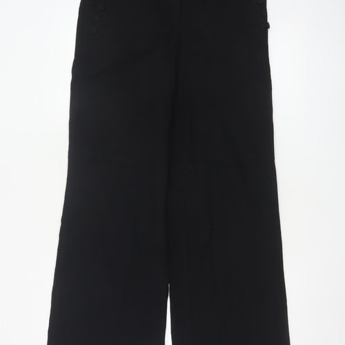 Marks and Spencer Women's Black Size 8 Stretch Work Trousers