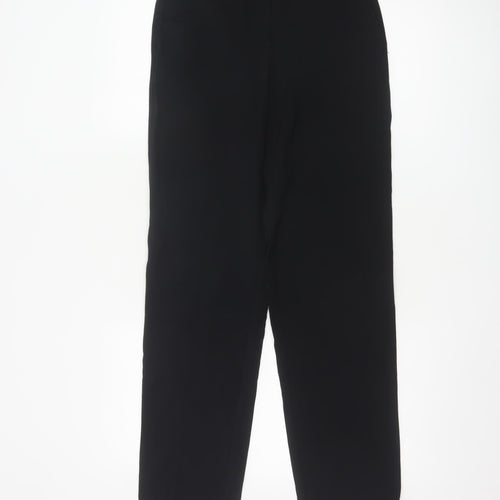 Marks and Spencer Women's Black Regular Slim Trousers Size 6