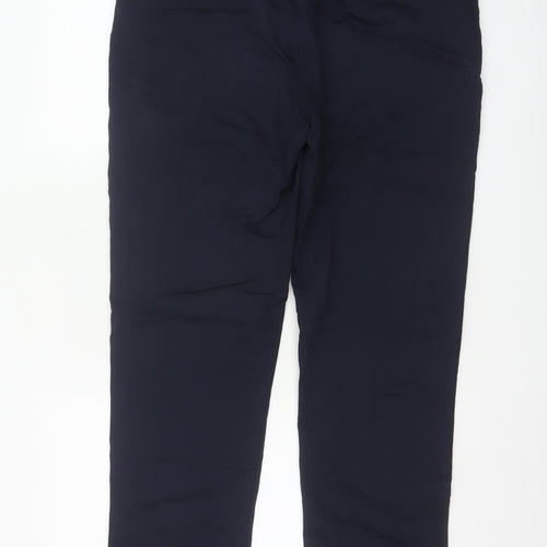 Marks and Spencer Men's Blue Slim Fit Chino Trousers 36/33