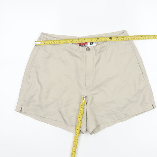 The North Face Womens Beige Chino Shorts Size S Quick Dry Outdoor