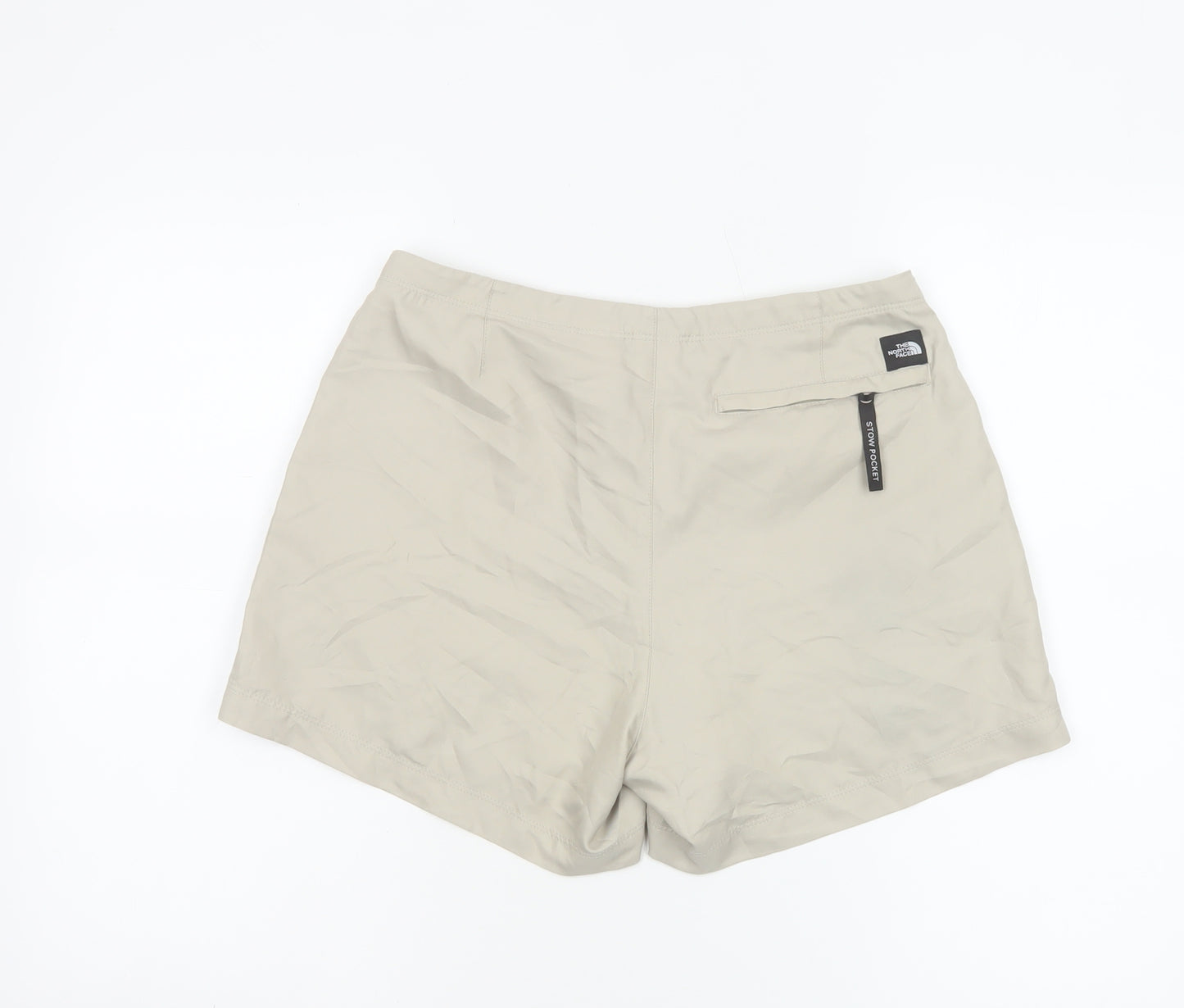 The North Face Womens Beige Chino Shorts Size S Quick Dry Outdoor